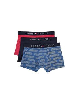 Pack 3 Tommy Hilfiger Trunk Logo Hombre