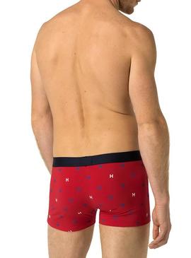 Pack Calzoncillos Tommy Hilfiger Denim Icon Rojo