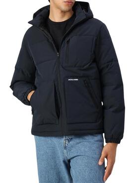Chaqueta acolchada Jack and Jones Eotto marino para hombre