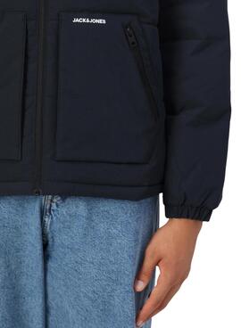 Chaqueta acolchada Jack and Jones Eotto marino para hombre