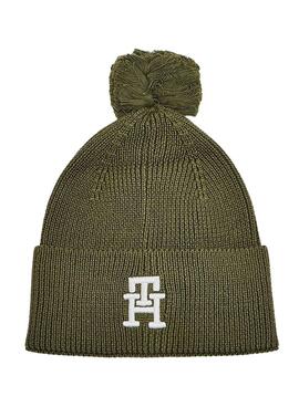 Gorro Tommy Hilfiger TH verde Kids