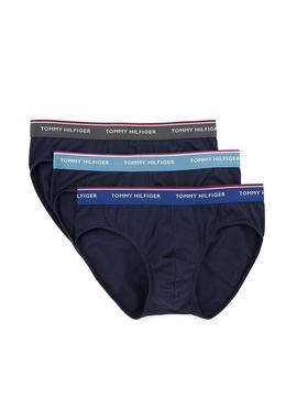 Pack Calzoncillos Tommy Hilfiger 3P Azul De Hombre