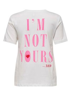 Camisetas blancas solo para mujer de la marca Lotte. 45 caracteres.