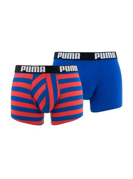 Calzoncillos Puma Rayas Azul Hombre