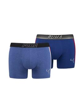 Calzoncillo Puma Bold Cat Azul Hombre