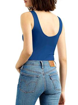 Body Levis Graphic Azul Mujer