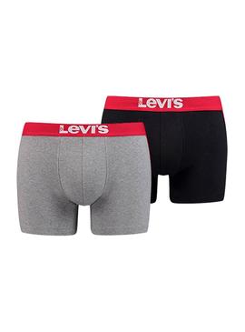  Calzoncillos LEVIS 200SF GRIS Multicolor Hombre