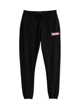 Pantalón Tommy Jeans  Entry negro para hombre 