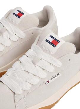 Zapatillas Tommy Jeans Skate gris para mujer 