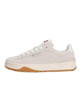Zapatillas Tommy Jeans Skate gris para mujer 