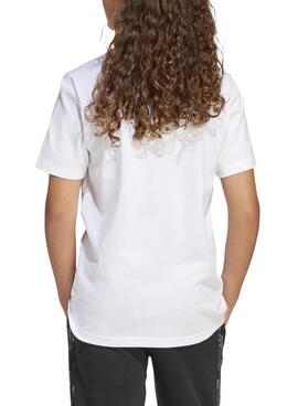 J CAMO LOGO TEE     BLANCO