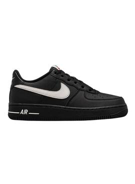 Zapatillas Nike Air Force 1 GS negro para niño y niña