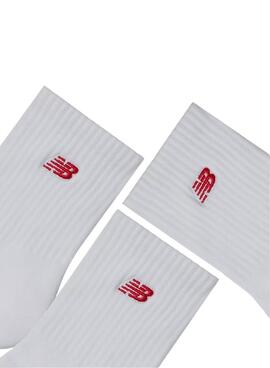 Calcetines New Balance Blanco para mujer y hombre