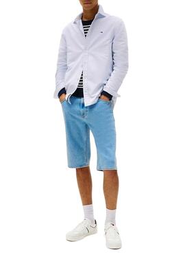 Zapatillas Tommy Jeans The Greenwich blanca  para hombre 