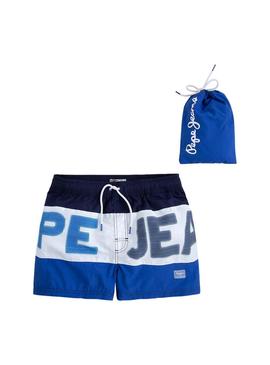 Bañador Pepe Jeans Pas Azul Hombre