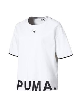 Camiseta Puma Chase Blanco para Mujer