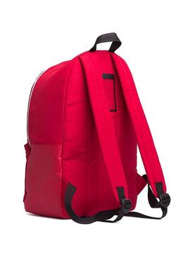 Mochila Tommy Jeans Cool Tech Rojo  Hombre y Mujer