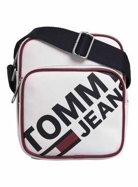 Bolso Tommy Jeans Modern Mini Repor Blanco Hombre