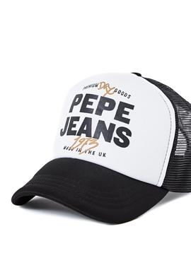 Gorra Pepe Jeans Renese Negra Hombre