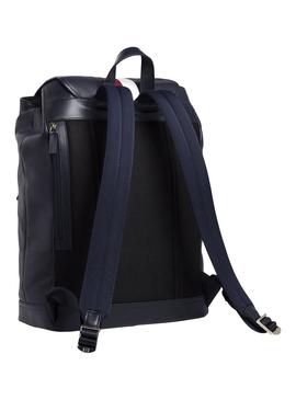 Mochila Tommy Hilifger Elevated Leather Hombre