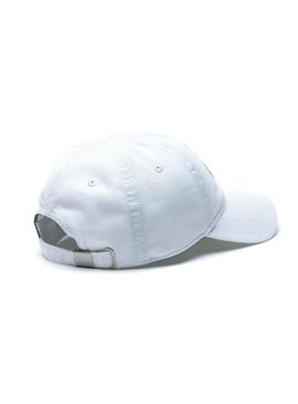 Gorra Lacoste Cocodrilo Blanco Hombre