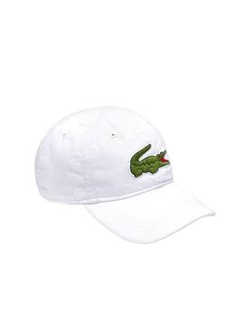 Gorra Lacoste Cocodrilo Blanco Hombre