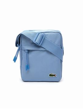 Bolso Lacoste Vertical Azul Hombre