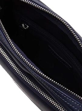 Bolso Lacoste M Flat Negro Hombre