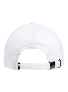 Gorra Tommy Hilfiger Big Flag Blanco Hombre