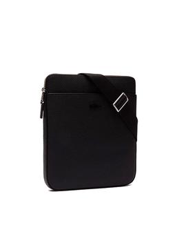 Bolso Lacoste Chantaco Negro Hombre