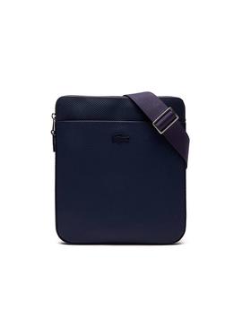 Bolso Lacoste Chantaco Piel Marino Hombre
