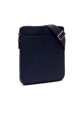 Bolso Lacoste Chantaco Piel Marino Hombre