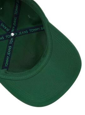 Gorra  Tommy Jeans Heritage  verde para hombre 