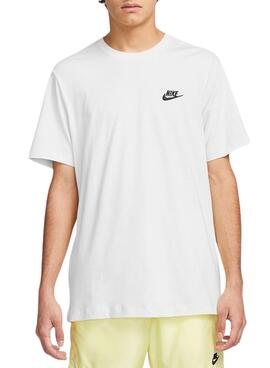 Camiseta Nike Sportswear Club blanco para hombre