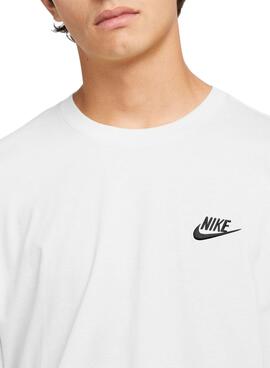 Camiseta Nike Sportswear Club blanco para hombre