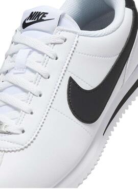 Zapatillas Nike Cortez kids blanco negro para niño y niña