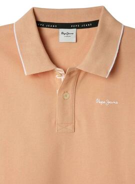 Polo Pepe Jeans Henry naranja para niño