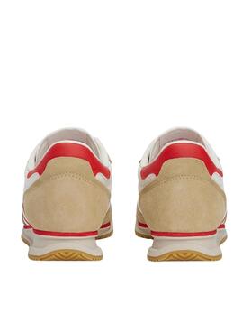 Zapatillas Tommy Jeans Retro Runner  blanco para mujer 