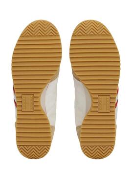 Zapatillas Tommy Jeans Retro Runner  blanco para mujer 