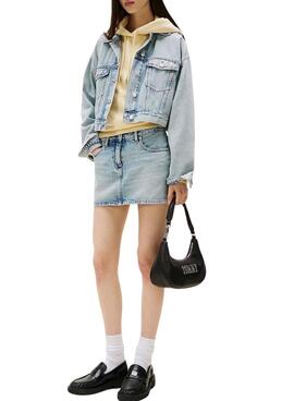Bolso Tommy Jeans Everywhere negro para mujer 