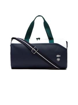 Mochila Lacoste Roll Garros Blanca Hombre