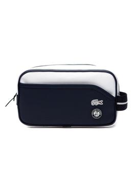 Bolso de baño Lacoste Roland Garros Marino Hombre