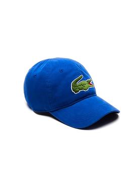 Gorra Lacoste Cocodrilo Azul Electrico Hombre 