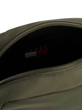Bolso Tommy Jeans Daily Reporter verde para hombre