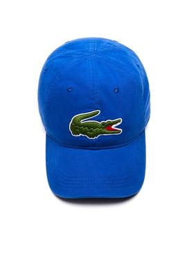 Gorra Lacoste Cocodrilo Azul Electrico Hombre 