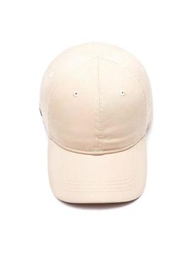 Gorra Lacoste Basica Beige Hombre Mujer