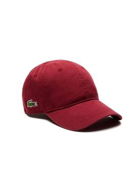 Gorra Lacoste Basica Granate Hombre Mujer