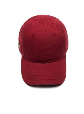 Gorra Lacoste Basica Granate Hombre Mujer