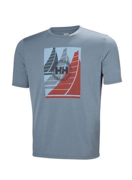 Camiseta Helly Hansen Race azul para hombre