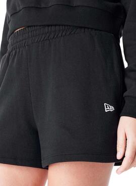 Pantalón Corto New Era New York Yankees Essential negro para mujer